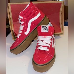 Vans Platform M Red women’s